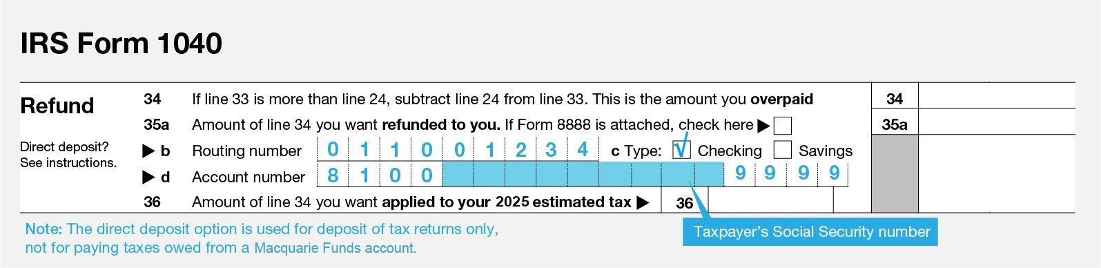 IRS Form 1040
