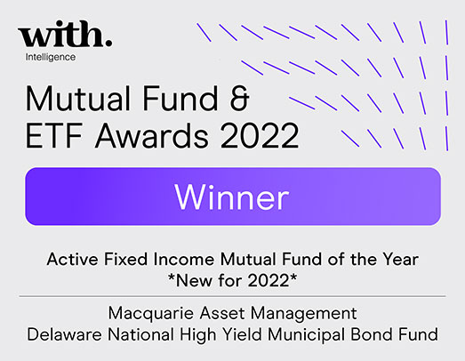 Mutual Fund and ETF Awards 2022 badge
